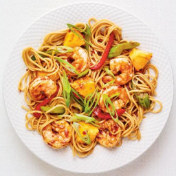 Sweet and Sour Shrimp-and-Noodle Stir-Fry