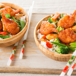 Sweet and Sour Shrimp Stir-Fry