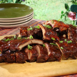 Sweet and Spicy Asian Barbecued Ribs