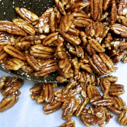 Sweet and Spicy Candied Pecans