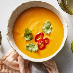 Sweet and Spicy Carrot Soup