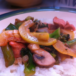 Sweet and Spicy Chicken Stir-fry
