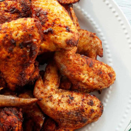 Sweet and Spicy Dry Rub Chicken Wings