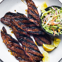 Sweet-and-Spicy Grilled Beef Short Ribs