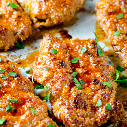 Sweet and Spicy Paleo Chicken Fingers