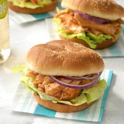 Sweet and Spicy Pineapple Chicken Sandwiches