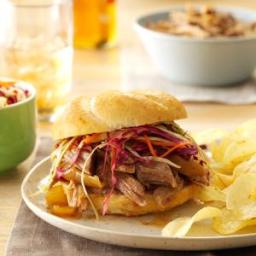 Sweet and Spicy Pulled Pork Sandwiches Recipe