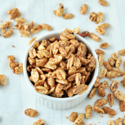 Sweet and Spicy Roasted Peanuts