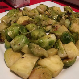 Sweet and Spicy Sprouts