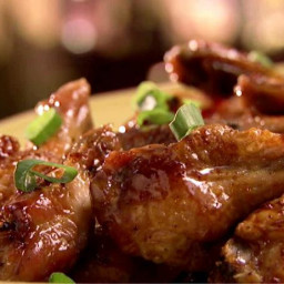 Sweet and Spicy Sticky Wings