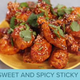 Sweet And Spicy Sticky Wings Recipe by Tasty