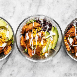 Sweet and Spicy Tempeh Bowls