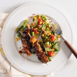 Sweet and Sticky Chicken Kabobs