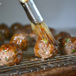 Sweet and Tangy Asian Meatballs