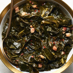 Sweet and Tangy Collard Greens
