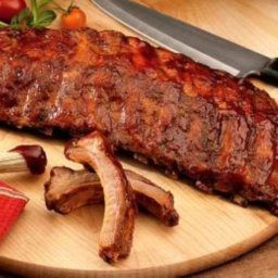 Sweet and tender BBQ Baby Back Ribs (Easy clean up)