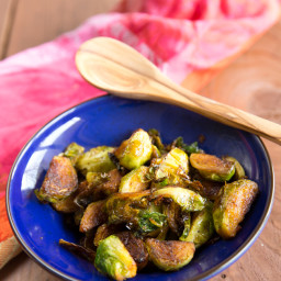 Sweet Chili Brussels Sprouts