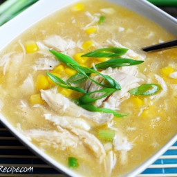 Sweet Corn Chicken Soup