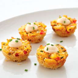 Sweet Corn & Crab Poppers