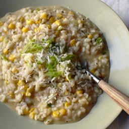 Sweet Corn Risotto with Herbes de Provence