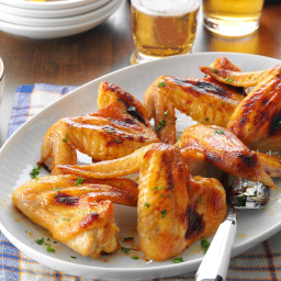 Sweet Gingered Chicken Wings Recipe