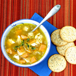 Sweet Potato and Chicken Soup