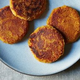 Sweet Potato and Chickpea Cakes