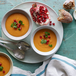 Sweet Potato and Red Lentil Bisque