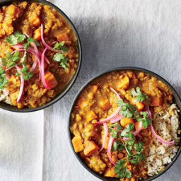 Sweet Potato-and-Red Lentil Curry