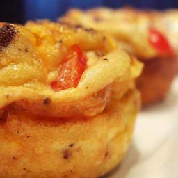 Cheesy Frittata Muffins