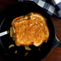Sweet Potato and Toasted Pecan Grilled Cheese