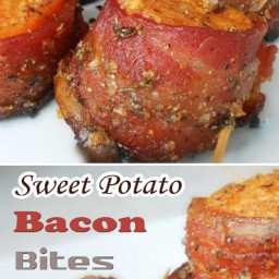 Sweet Potato Bacon Bites