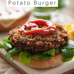 Sweet Potato Burger Vegan BBQ Recipe