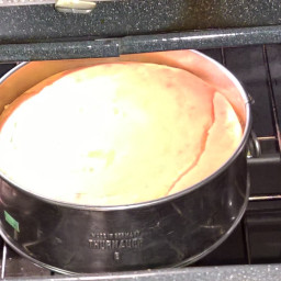 Sweet Potato Cheesecake with Caramel Pecan Glaze