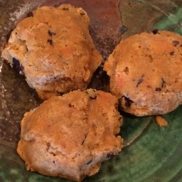 Sweet Potato Chocolate Chip Cookies 