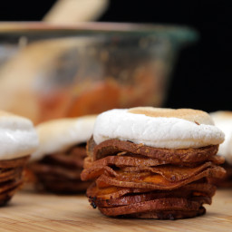Sweet Potato Marshmallow Stacks Recipe by Tasty