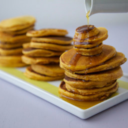 Sweet Potato Pancake Stack