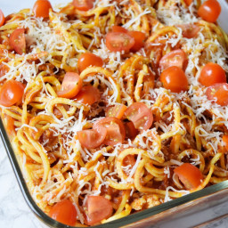 Sweet Potato "Spaghetti" Casserole