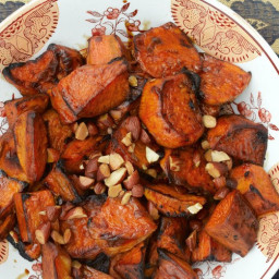 Sweet Potatoes with Bourbon and Maple