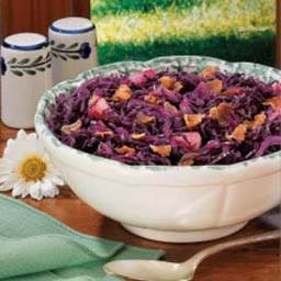 Sweet-Sour Red Cabbage with Bacon Recipe