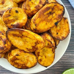 Sweet + Spicy Air Fryer Plantains