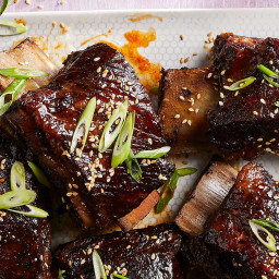 Sweet & Spicy Soy-Braised Short Ribs