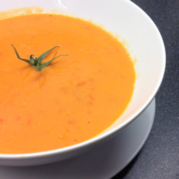 Sweet buttery tomato soup