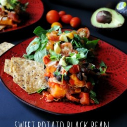 Sweet Potato Black Bean Casserole
