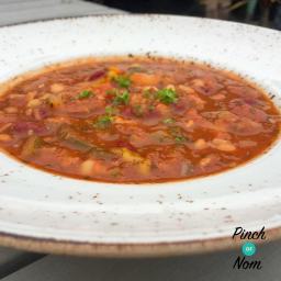 Syn Free Cajun Red Bean, Chick Pea and Tomato Soup