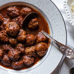 Syrian Meatballs with Tamarind Sauce Recipe