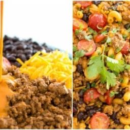 Taco Pasta Salad: the perfect taco flavored side dish for any gathering!