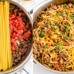 Taco Spaghetti (One-Pot Dinner