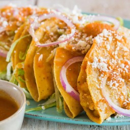 Tacos de papa: Mexican Potato Tacos