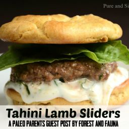 Tahini Lamb Sliders